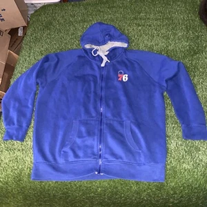 Philadelphia 76ers Jacket Mens 2xl Antigua - Picture 1 of 11