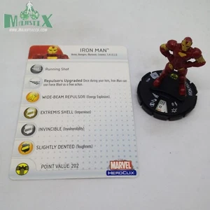 Heroclix Web of Spider-Man set Iron Man #014 Common figure w/card! - Picture 1 of 1