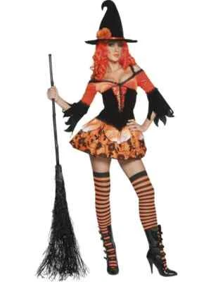 Halloween Ladies Tainted Wicked Witch Costume Foto 1 de 2