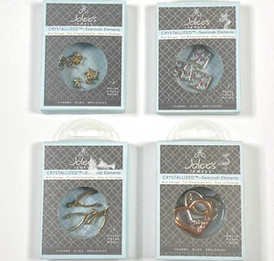 Jolees Crystallized Swarovski Crystal Elements Charms Jewelry Making Pendant Lot - Picture 1 of 14