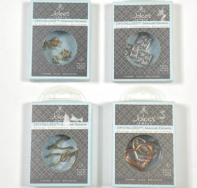 Jolees Crystallized Swarovski Crystal Elements Charms Jewelry Making Pendant Lot - Image 1 of 4
