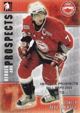 2004-05 ITG Heroes and Prospects Fall Expo #78 Jeff Carter