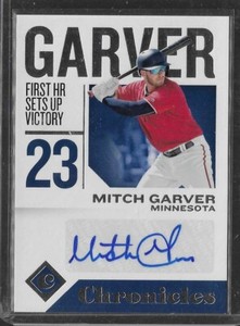 Mitch Garver 2018 Panini Chronicles Rookie Autograph Minnesota Texas MLB!!