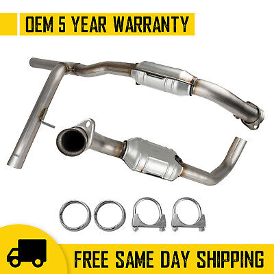 New Catalytic Converter Set For 2004-2008 Ford F-150 RWD 4.6L Left And Right • 250.89$
