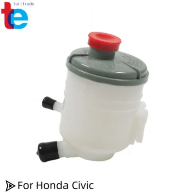 POWER STEERING RESERVOIR WITH CAP FOR HONDA CIVIC 2006-2011 ACURA CL 1997-1999 - Image 1 of 4