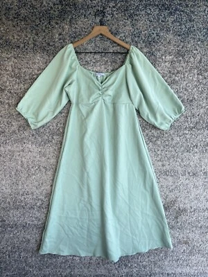 Бархатный факел Лос-Анджелес новом зеленый платье Расклешенный размер средний новый с Ярлыками - Изображение 1 из 4