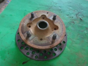 2012 BENNCHE BIG HORN 500 EFI 4WD FRONT HUB WITH ROTOR - Picture 1 of 2