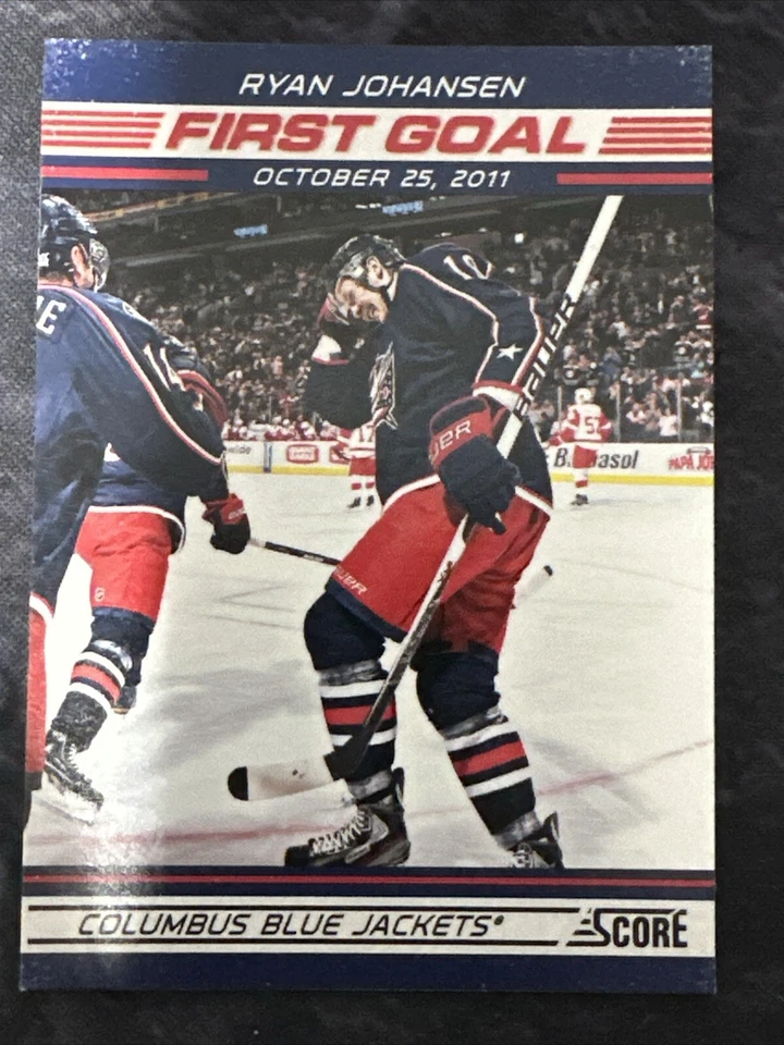 2012-13 Score First Goal FG11 Ryan Johansen Columbus Blue Jackets - Image 1 of 2