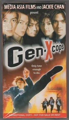 Gen-X Cops (Factory Sealed VHS Screener) Nicholas Tse / Stephen Fung - Imagem 1 de 2