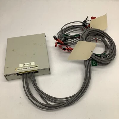 National Instruments SCB-68 182469C-01 Shielded I/O Connector Block w/ wire J5-3 - Imagem 1 de 4