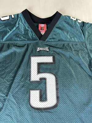 Donovan McNabb 费城老鹰队 锐步球衣 青少年 大号 14 至 16 — 第 1/4 张图片