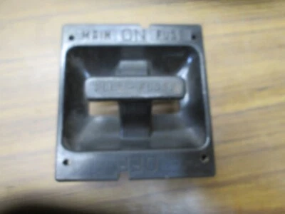 Caja de fusibles cuadrada D 60 AMP fusibles principales portafusibles extraíble Foto 1 de 4