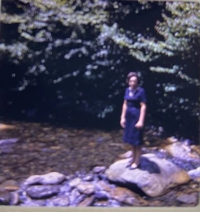 1961 35mm Dia Urlaub Kanada & Smokey Mountains Vintage Reisefotografie - Bild 1 von 2