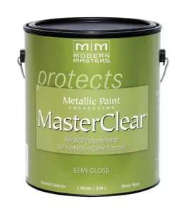 Modern Masters Semi-Gloss Clear Water-Based Protective Coating 1 g2pk. (2-PACK) - Picture 1 of 1