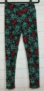 LuLaRoe Leggings Women's OS One Size Statue of Liberty Americana July 4th New - Picture 1 of 3