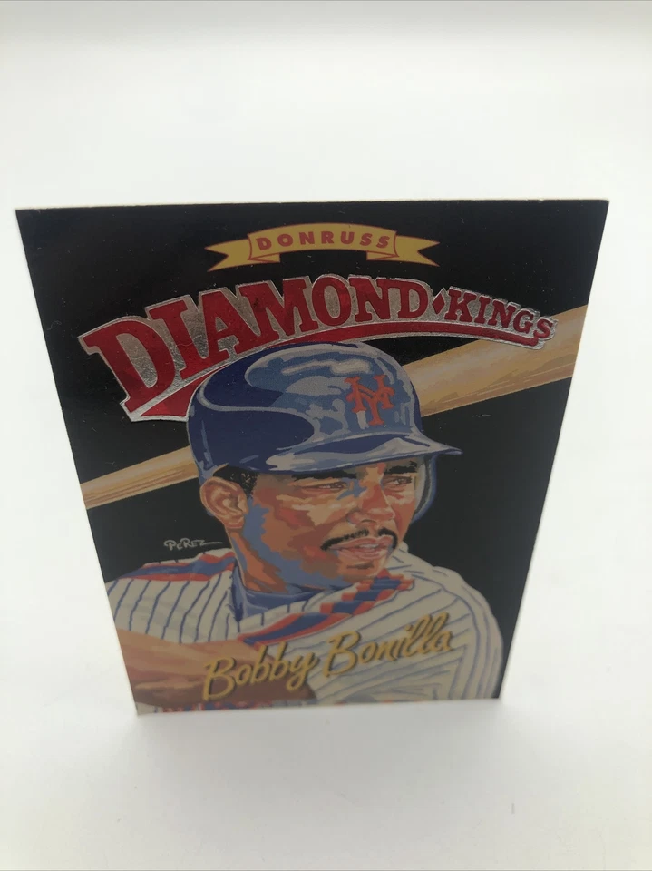 1994 DONRUSS DIAMOND KINGS # DK-13 BOBBY BONILLA , NEW YORK METS  - Image 1 of 2
