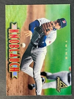 1997 Pinnacle - CHUCK KNOBLAUCH # 108 - NM - Image 1 of 2