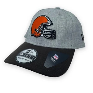 Cleveland Browns NFL New Era 39THIRTY Stretch Fit Cap Gr. M/L (grau/braun) Neu mit Etikett - Bild 1 von 7