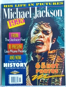 Gold Collector Michael Jackson - His Life In Pictures - 1995 Magazine MINT Q2 - Picture 1 of 2