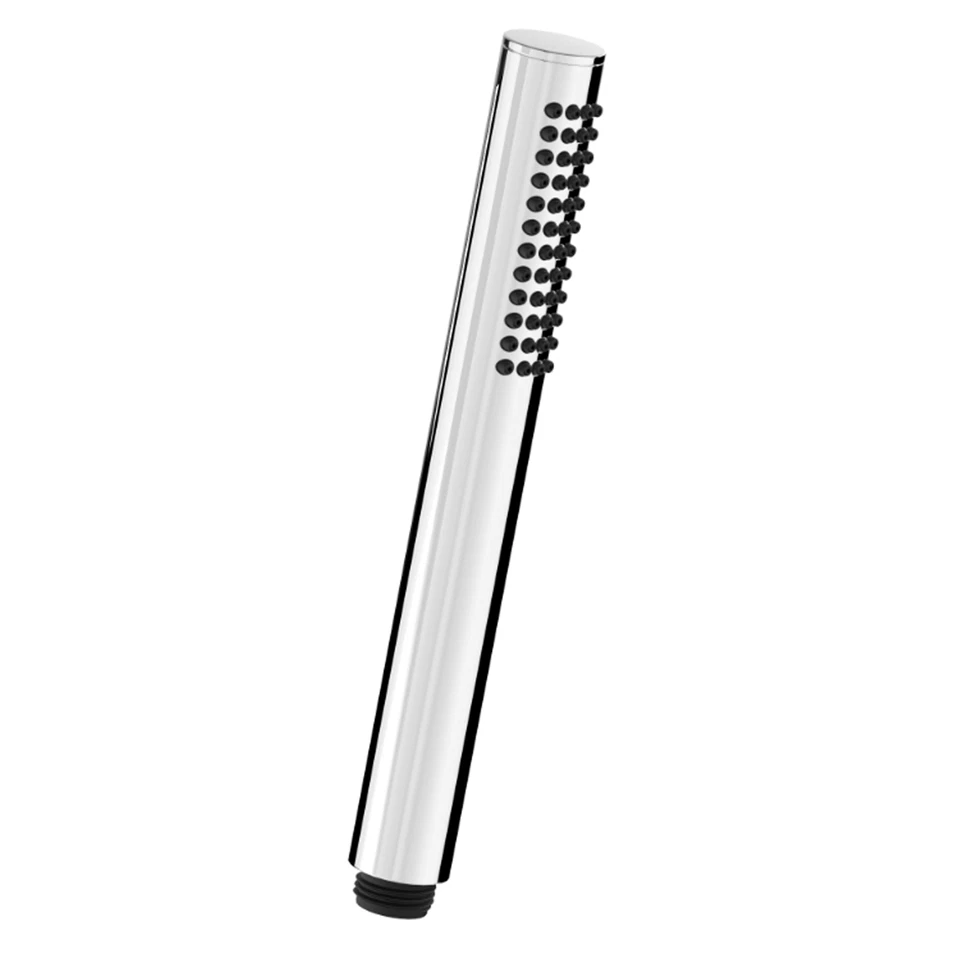 CHRIS BERGEN Stabhandbrause Brausekopf Duschkopf Handbrause Chrom & Schwarz - Bild 1 von 1