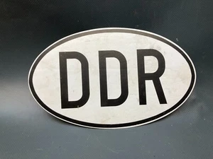 original DDR Schild Länderkennung Trabant Wartburg Lada B1000 Framo F8 [3883-19] - Picture 1 of 4