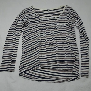 Splendid Size Small Long Sleeves Stretch Scoop Neckline Basic Top - Picture 1 of 5