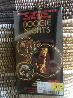 Vintage Rare Boogie Nights VHS VCR Video Tape Movie Mark Wahlberg NEW SEALED - Image 1 of 3