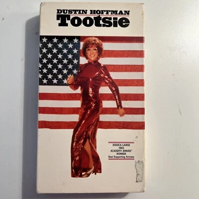 Tootsie (VHS, 1990) Very good Dustin Hoffman Movie Comedy Foto 1 de 4