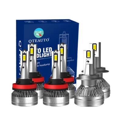 6 светодиодных дневных противотуманных фар ближнего света H8H9H11 H7 для Audi A5 quattro 2008 2009 годов выпуска - Изображение 1 из 4