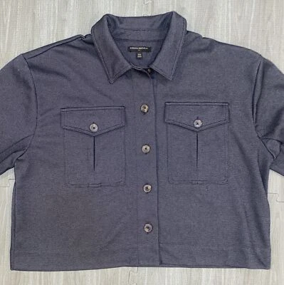 Blazer Banana Republic Azul Mujer 2XL Chaqueta 5 Botones XXL Abrigo Negocios Informal Foto 1 de 4