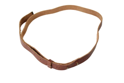 Forte Cinturón Mujer 116 CM 100% Cuero Sin Hebilla Marrón - Imagen 1 de 4