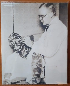 Foto tatuaje tradicional Bernard Kobel de colección George Burchett gran Omi 8X10 - Imagen 1 de 2