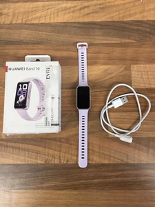 HUAWEI Band 10 Smartwatch Aluminum Alloy Case - Purple Grade A - Picture 1 of 4