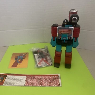 Transformers G1 Vintage Microscope Perceptor 100% complete w/original bag MINTY! - Image 1 of 4