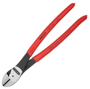 Knipex 10" Diagonal Cutters High Leverage Cutting Pliers 7401250 - Picture 1 of 4