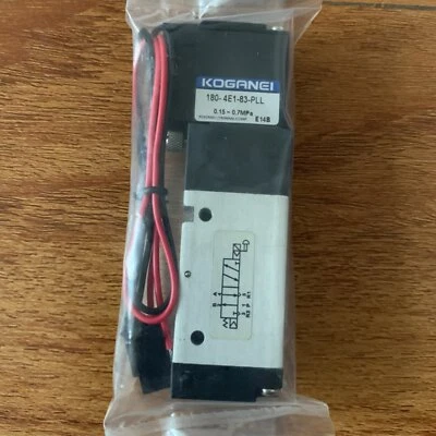 New 180-4E1-83-PLL Solenoid Valve For KOGANEI Free Shipping - Image 1 of 4