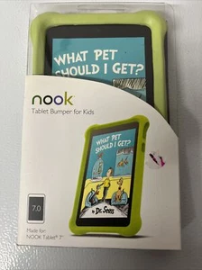 NOOK TABLET 7" Green Foam Tablet Bumper/Case for Kids! - Barnes & Noble New - Picture 1 of 2