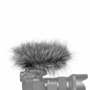 Gutmann Microphone Fur Windscreen Windshield for Sony ECM-B1M GREY - Foto 1 di 6