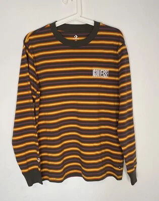 Converse Multicolor Camiseta Manga Larga Hombre Talla XS NUEVO CON ETIQUETAS Foto 1 de 4