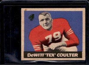 1949 Leaf Dewitt 'Tex' Coulter #31