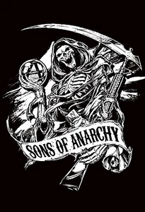 Sons Of Anarchy Strand/Badetuch 28"X58" Kristall BAll - Bild 1 von 1