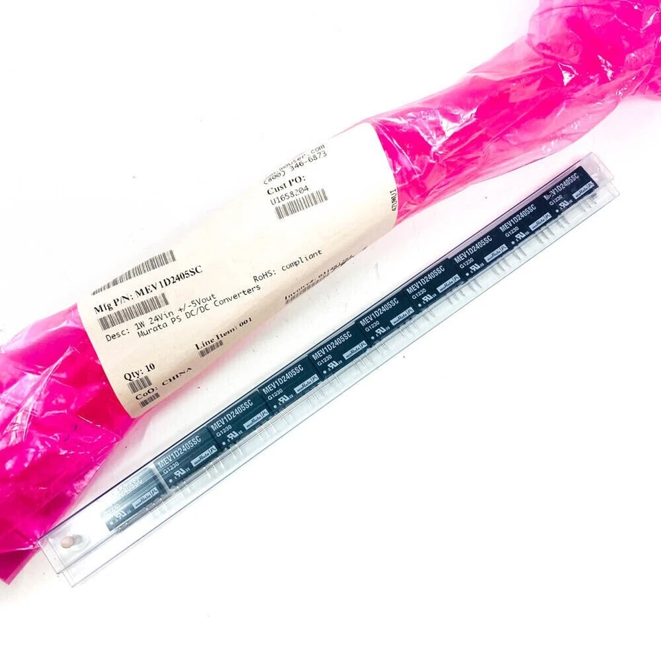 10 pcs Murata MEV1D2405DC Isolated Module DC DC Converter 2 Output G1232 - Image 1 of 4