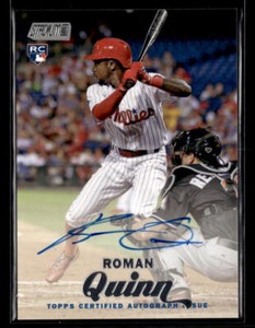 2017 Stadium Club Autographs #SCARQ Roman Quinn