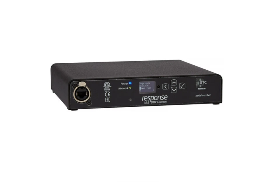 ETC - Response Mk2 Four-Port DMX/RDM Output Gateway (Desktop, Black) - 4268A1231 - Image 1 of 1