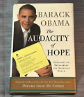 Barack Obama First Edition & Print Audacity of Hope Book & Ticket Stub Event