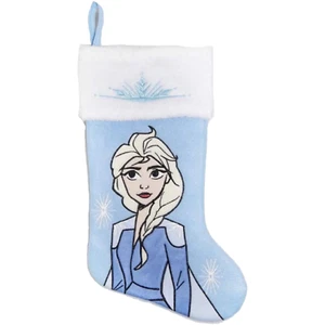 Frozen Elsa Christmas Stocking Faux Fur Socking 18" inch NWT Disney Pixar - Picture 1 of 1