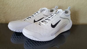 Nike Court men's Air Zoom NXT Tennis Shoes White DH0219-100 - Picture 1 of 15