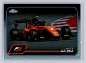 2024 Topps Chrome F1 #122 Kacper Sztuka -F3 Car Refractor-MP Motorsport - Picture 1 of 2