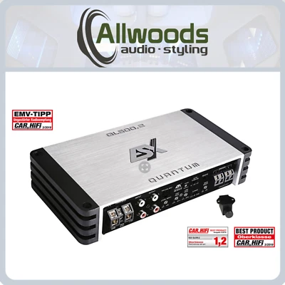 ESX QL500.2 2channel Digital Class D Digital amplifier 500w RMS - Image 1 of 4