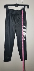 puma youth boys joggers elastic waistband dual pockets - Picture 1 of 10